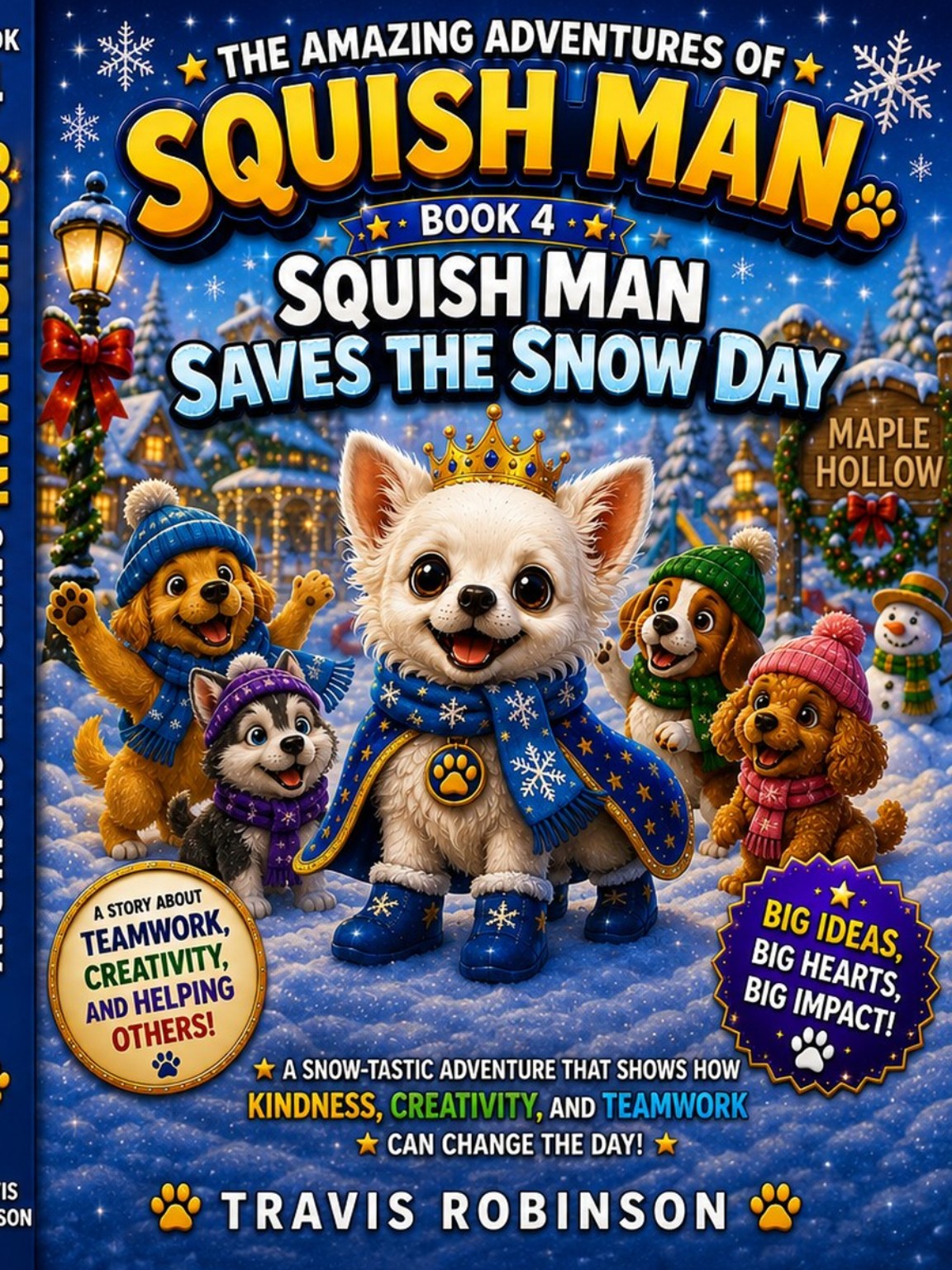Book 4: Squish Man Saves the Snow Day