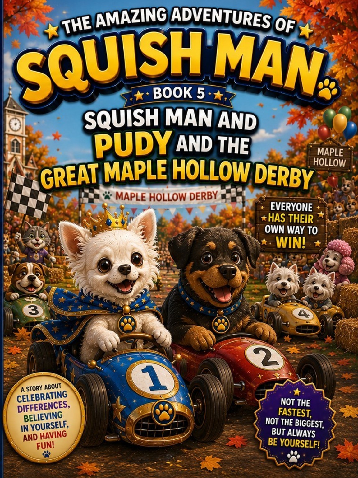 Book 5: Squish Man and Pudy and the Great Maple Hollow Derby